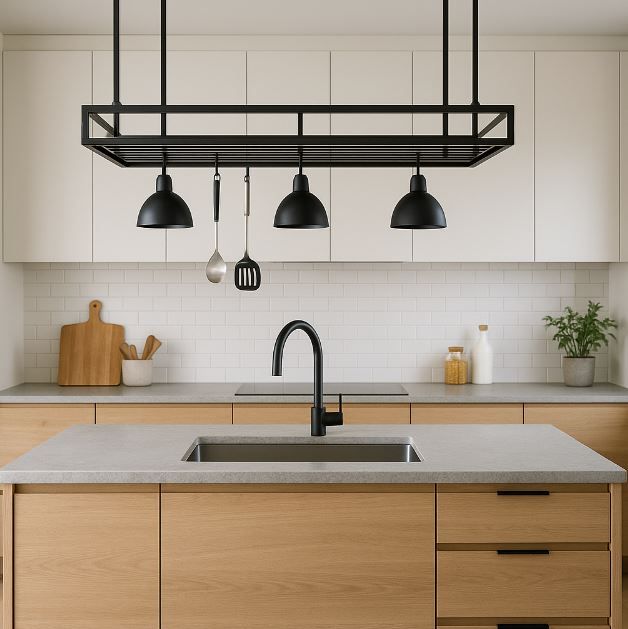 中島吊架好用嗎？從收納、展示到風格搭配全面解析，中島空間秒變實用亮點